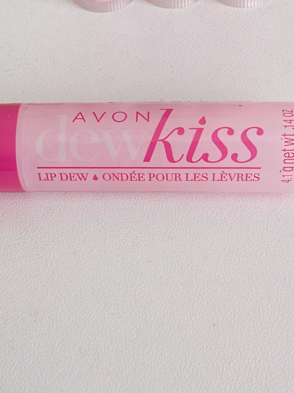 Avon DEW KISS Lip Balm Discontinued Retired Lot of 5 New & SEALED - Picture 4 of 5